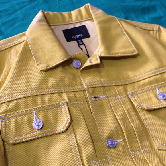 Hudson Jeans Womens Denim Jacket - Picture 2 of 5